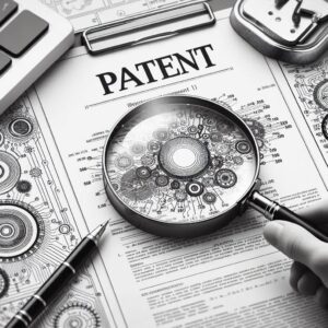Image showing picture of patent