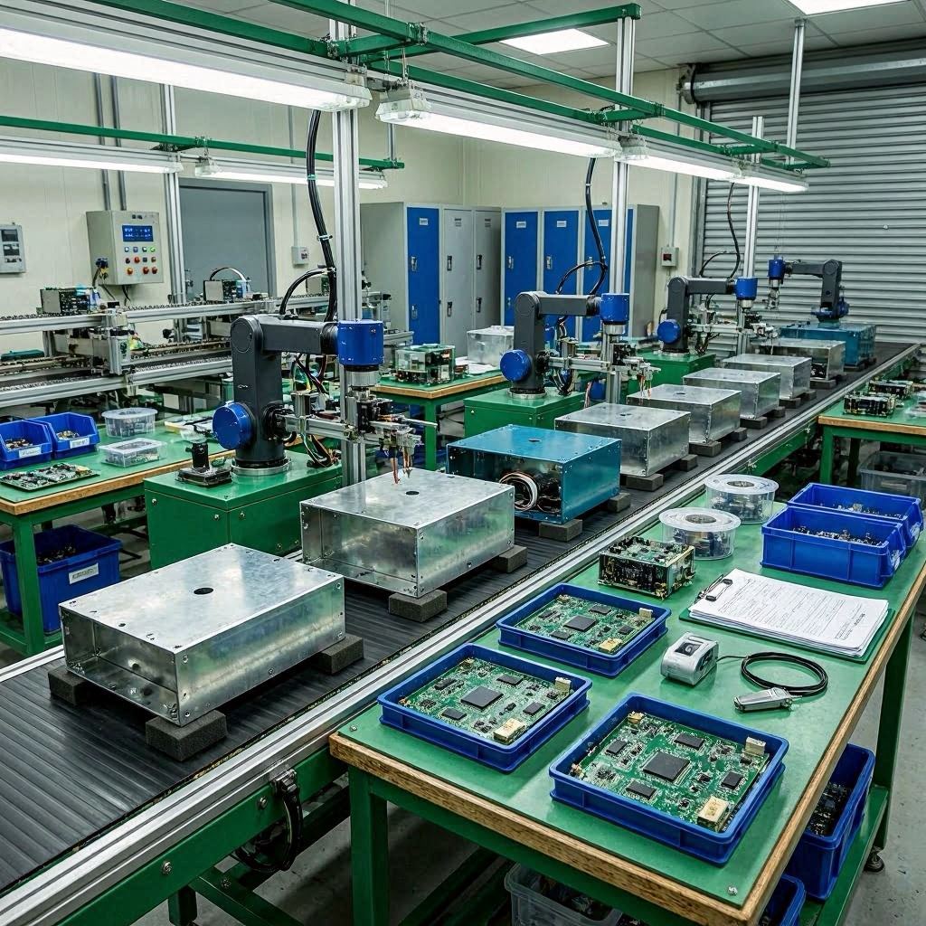 Operations and Volume Manufacture - Electronics Machine